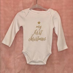 Mud Pie My First Christmas one piece